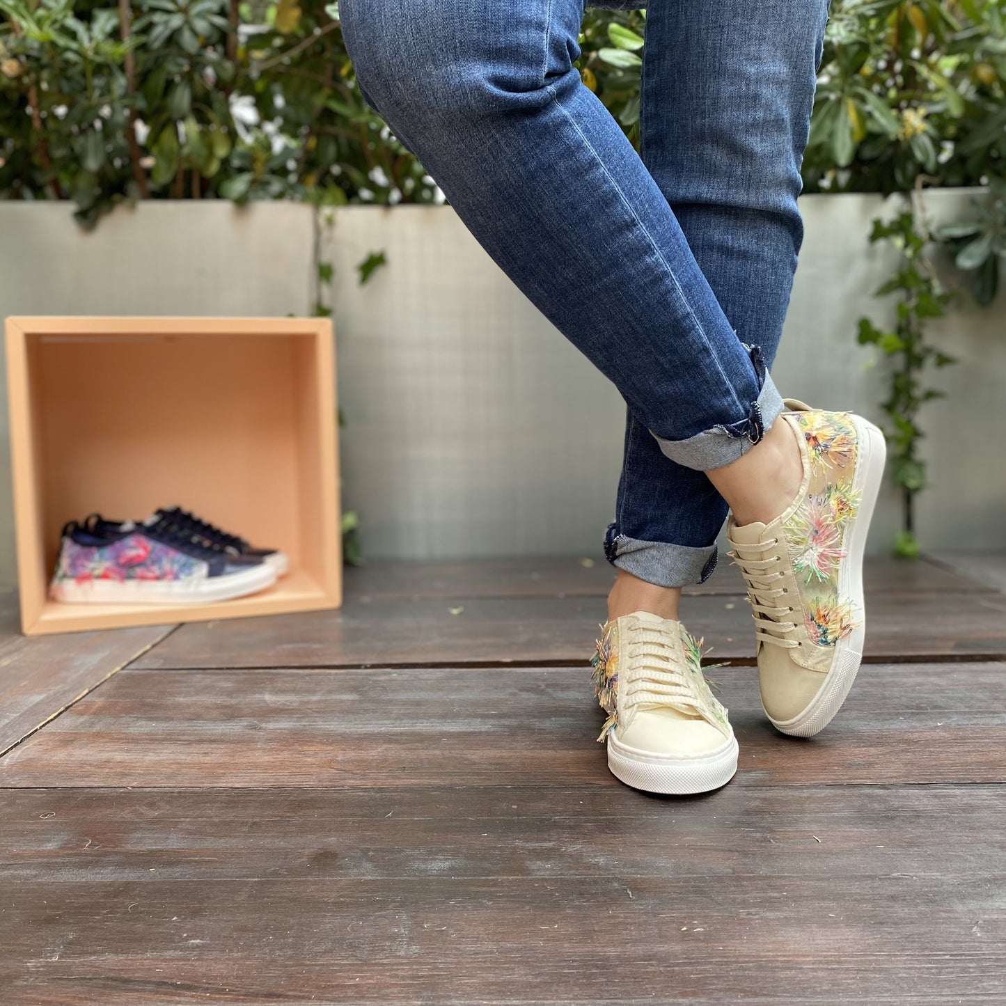 GAIA Panna Sneakers in rete