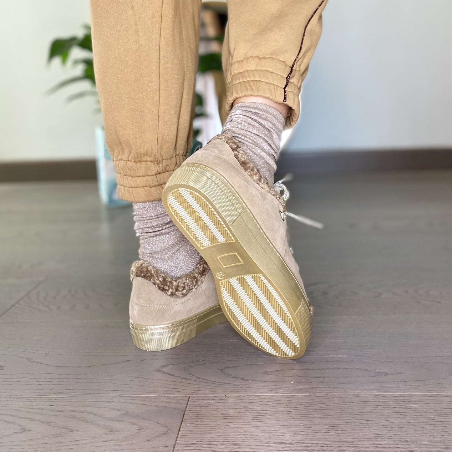 GLOW Suede Sneakers