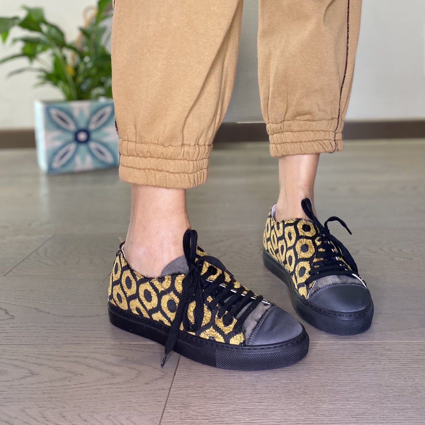 GORDON Sneakers in tessuto stampato