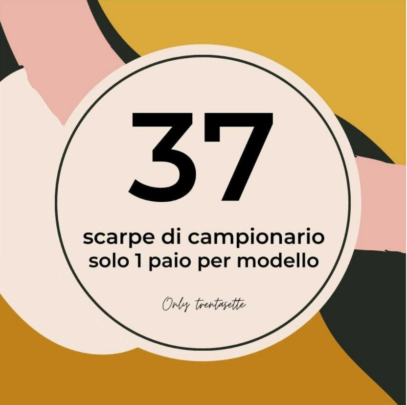 Scarpe di Campionario. 1 solo paio per modello. Da campionari selezionati di piccoli artigiani del Made in Italy.