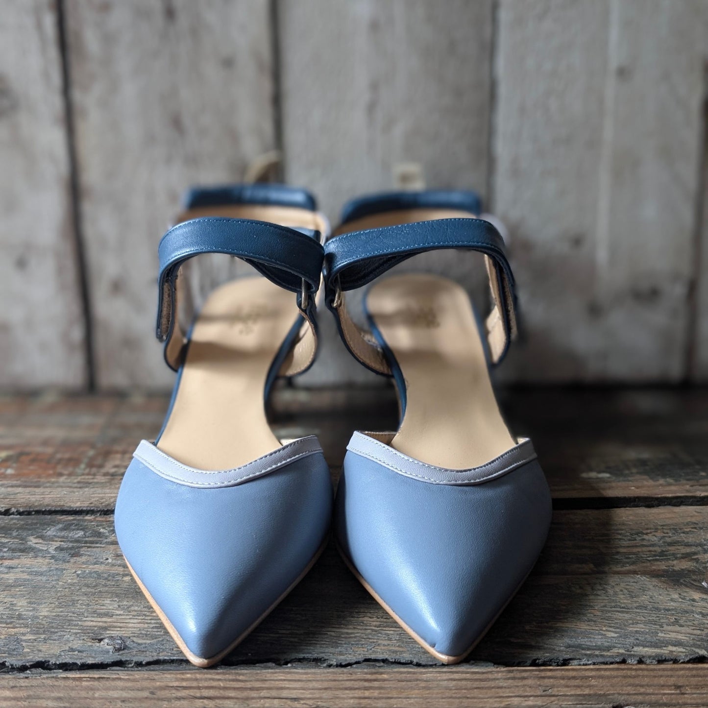 SANDY Jeans Slingback con velcro