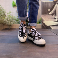 GLOW Zebra Sneakers