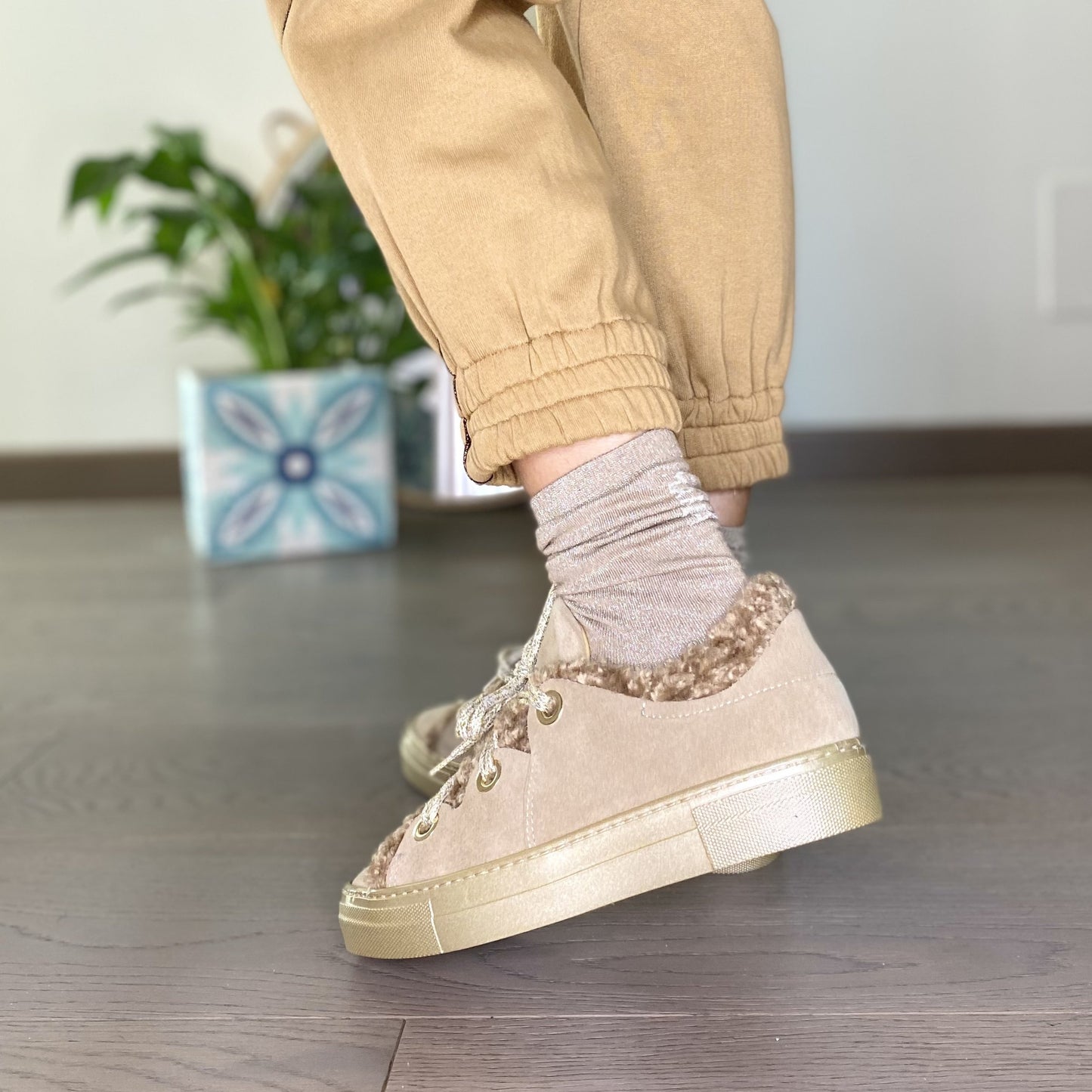 GLOW Suede Sneakers