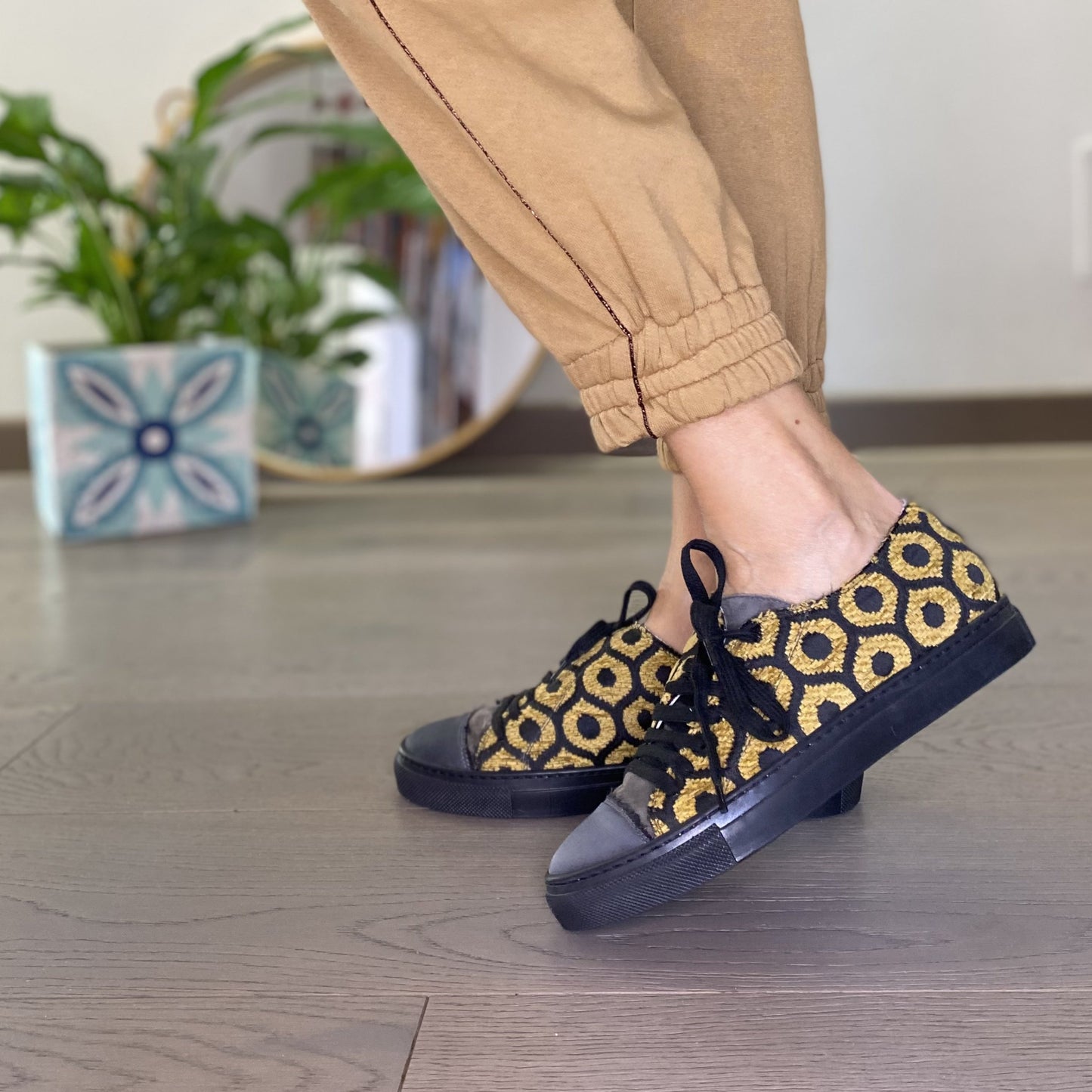 GORDON Sneakers in tessuto stampato