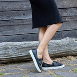 KATE Nera Sneakers con rouches